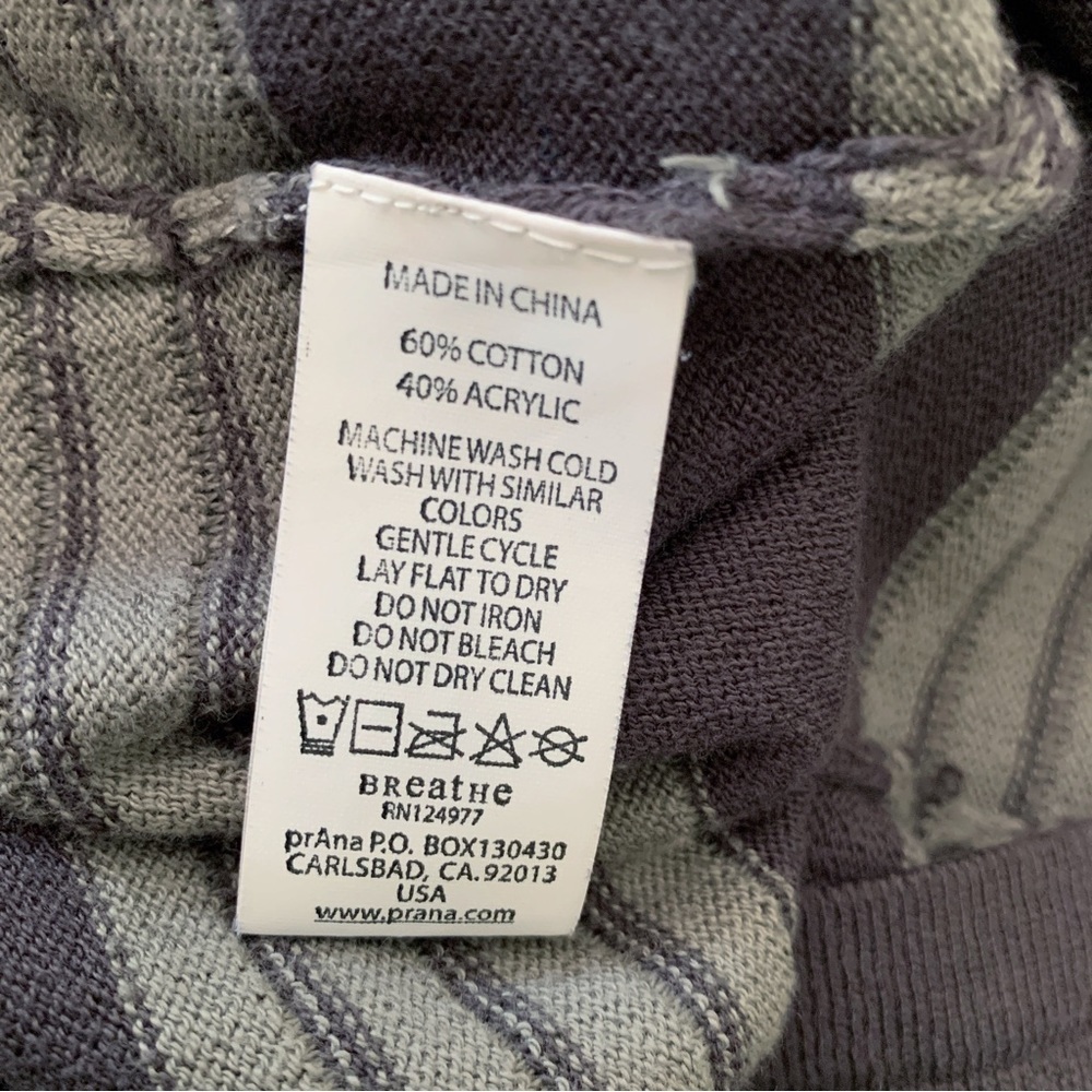 Prana Sydney Striped Knit Sweater Dress Medium - Picture 6 of 7